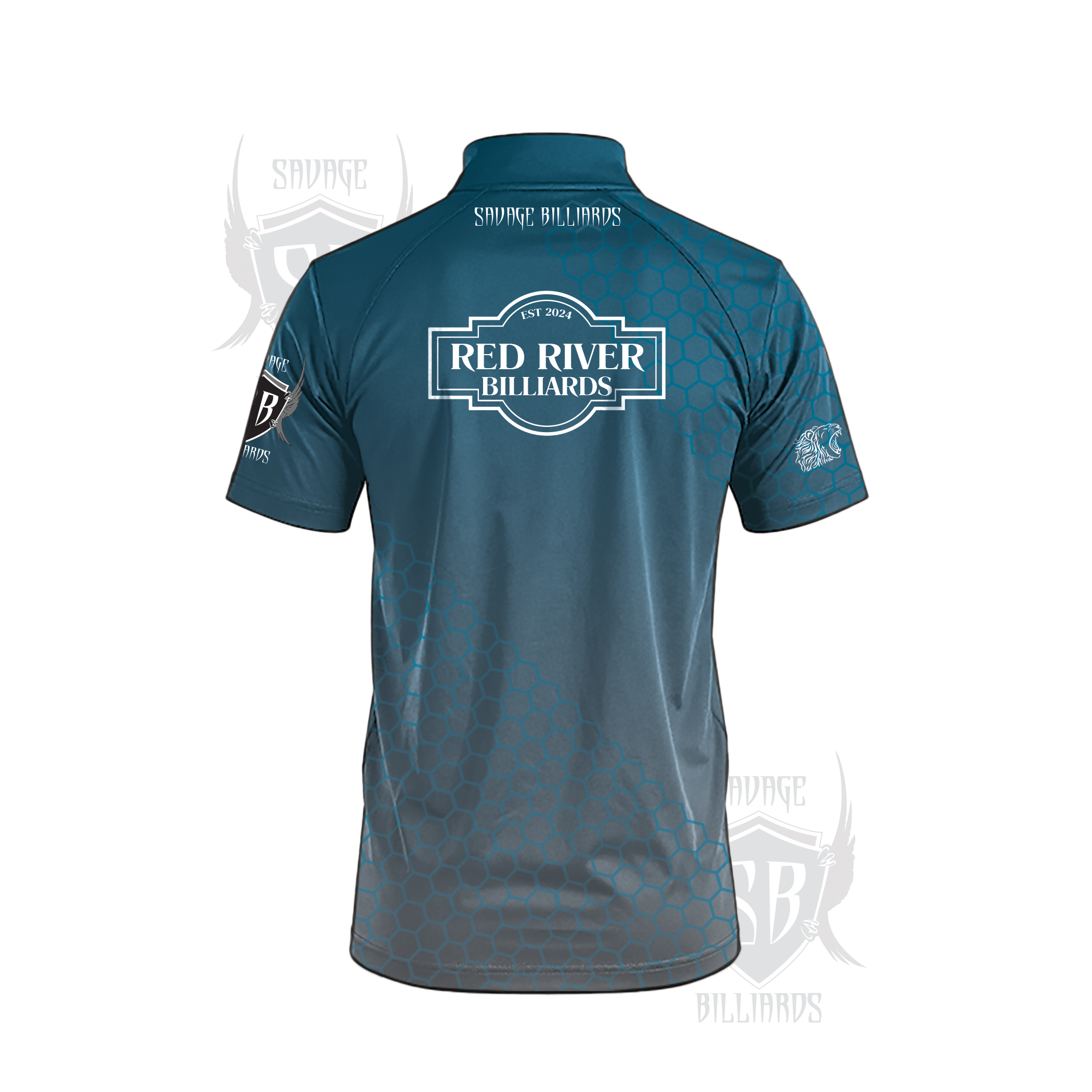 RRB – Blue Honeycomb Jersey