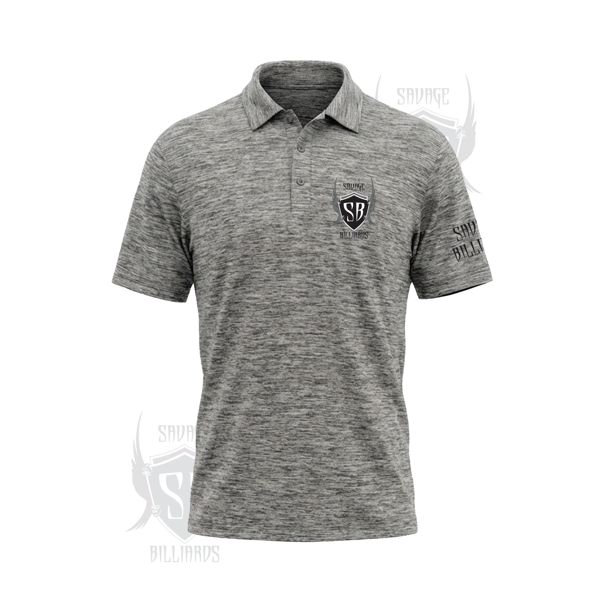 Men's Electric Embroidered Polo