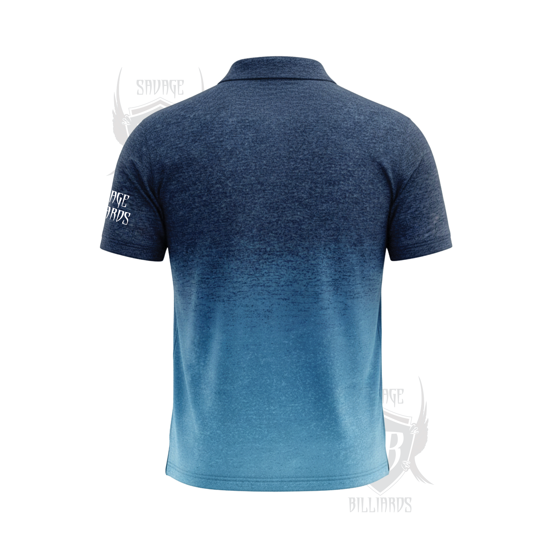 Men's Ombre Embroidered Polo
