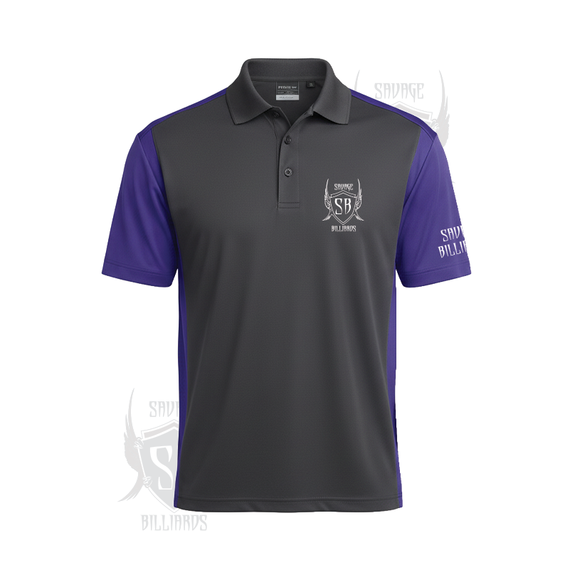 Men's Block Embroidered Polo