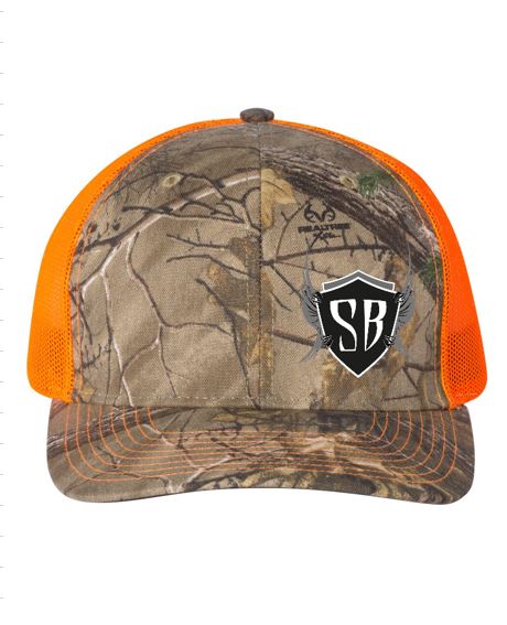 Richardson Hat Camo Mesh Snap Back