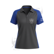 Women's Block Embroidered Polo