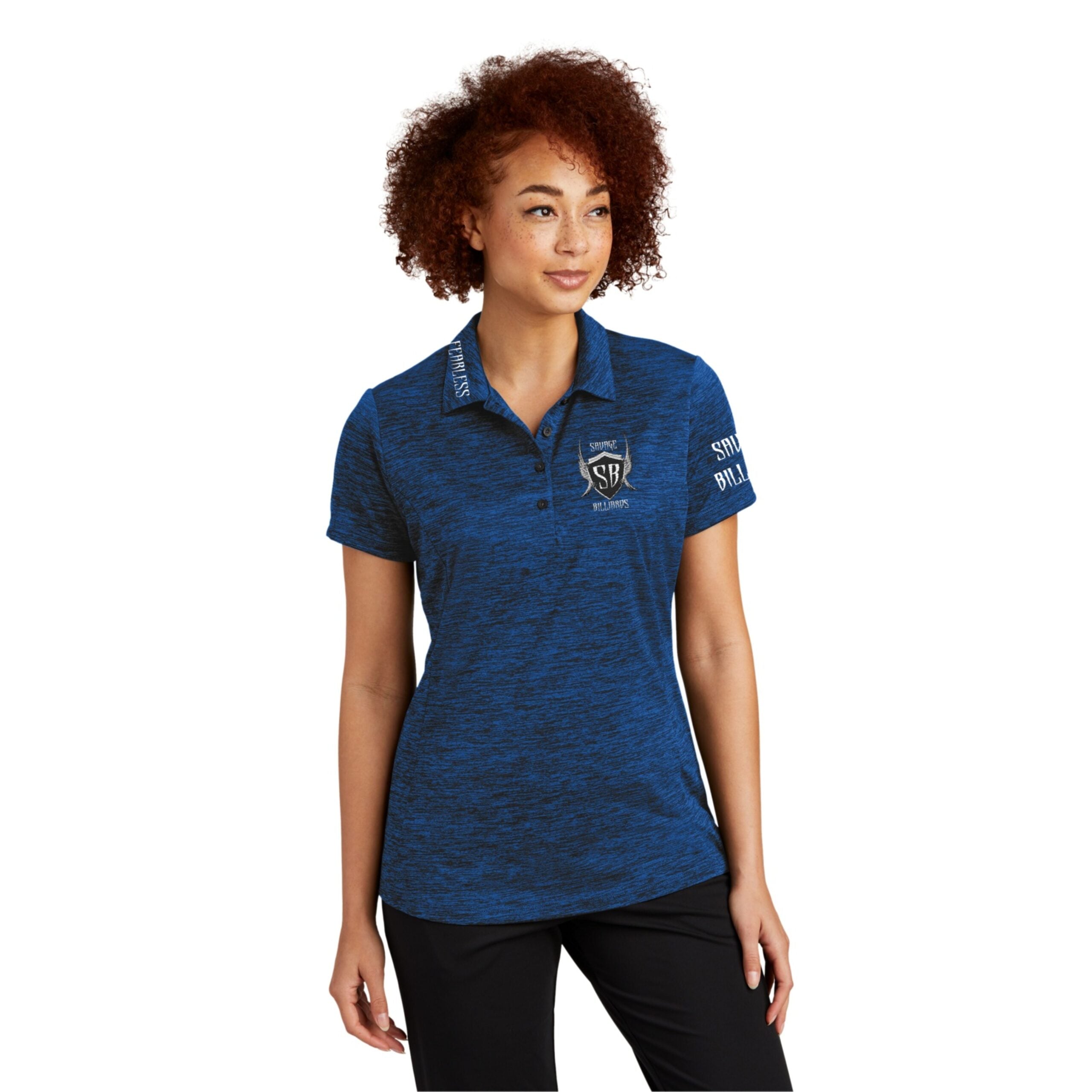 Women's Electric Embroidered Polo