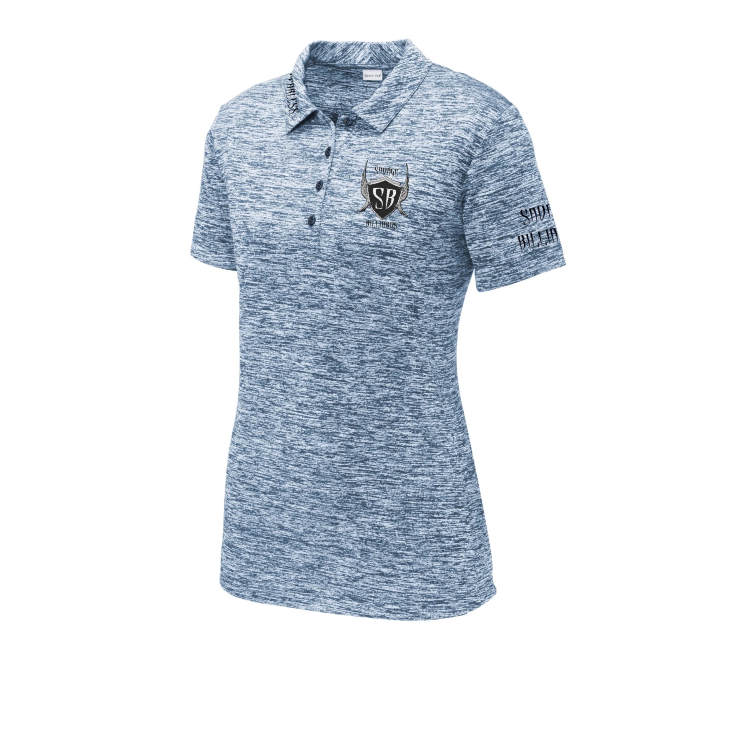 Women's Electric Embroidered Polo