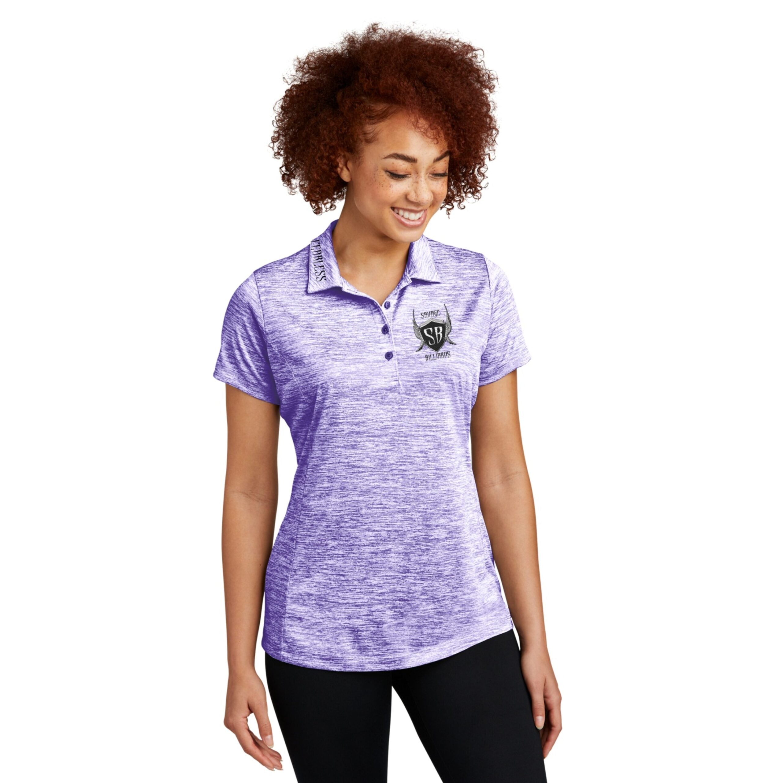 Women's Electric Embroidered Polo