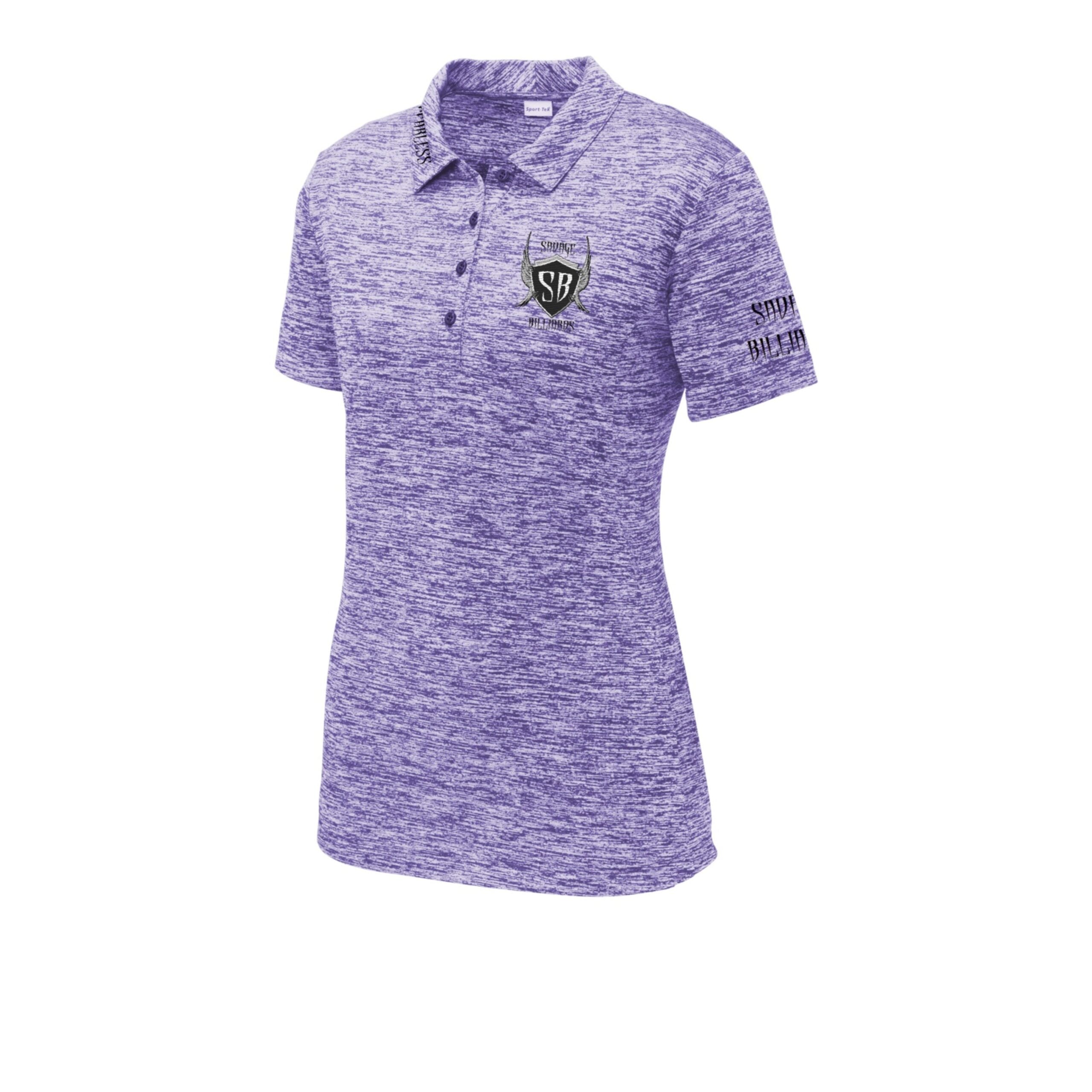 Women's Electric Embroidered Polo