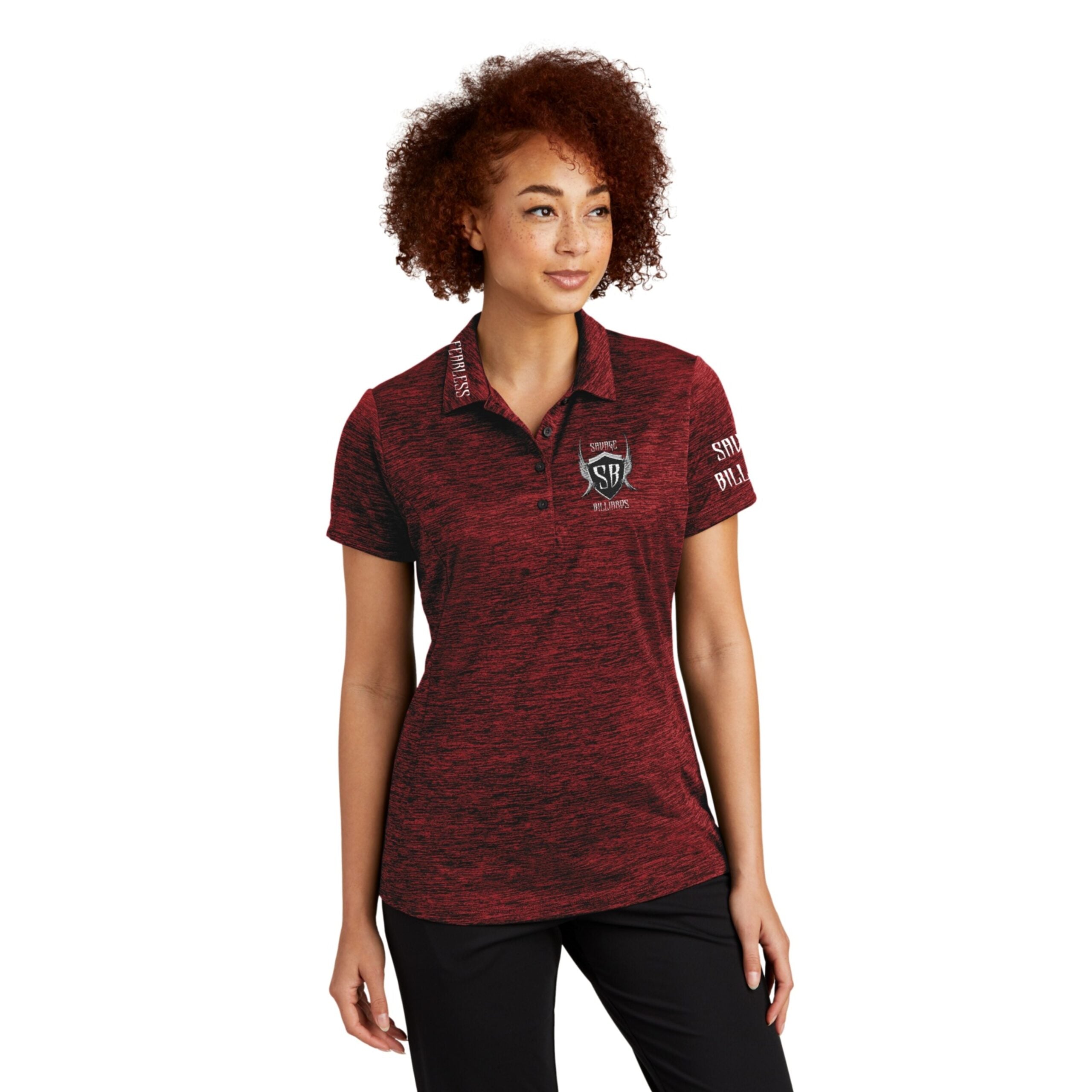 Women's Electric Embroidered Polo