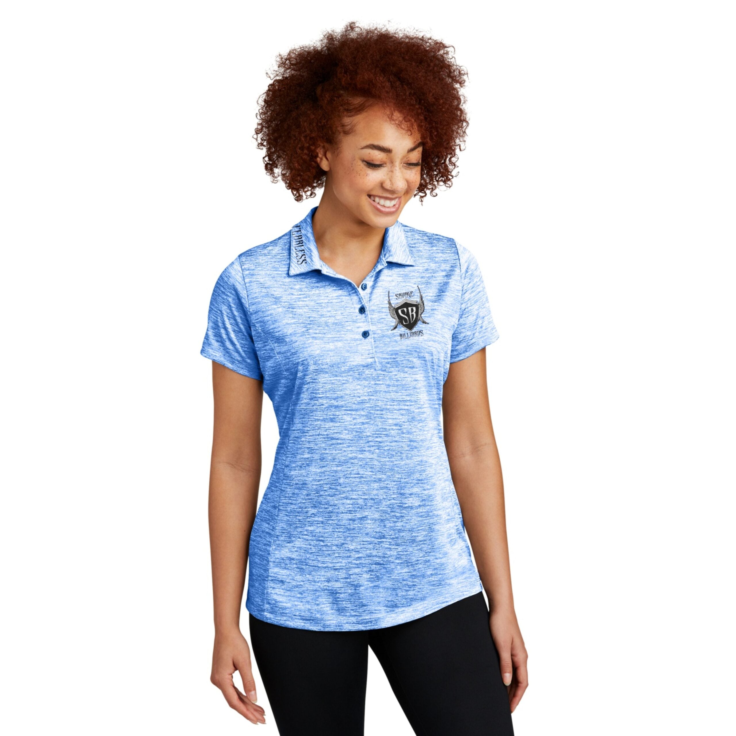 Women's Electric Embroidered Polo