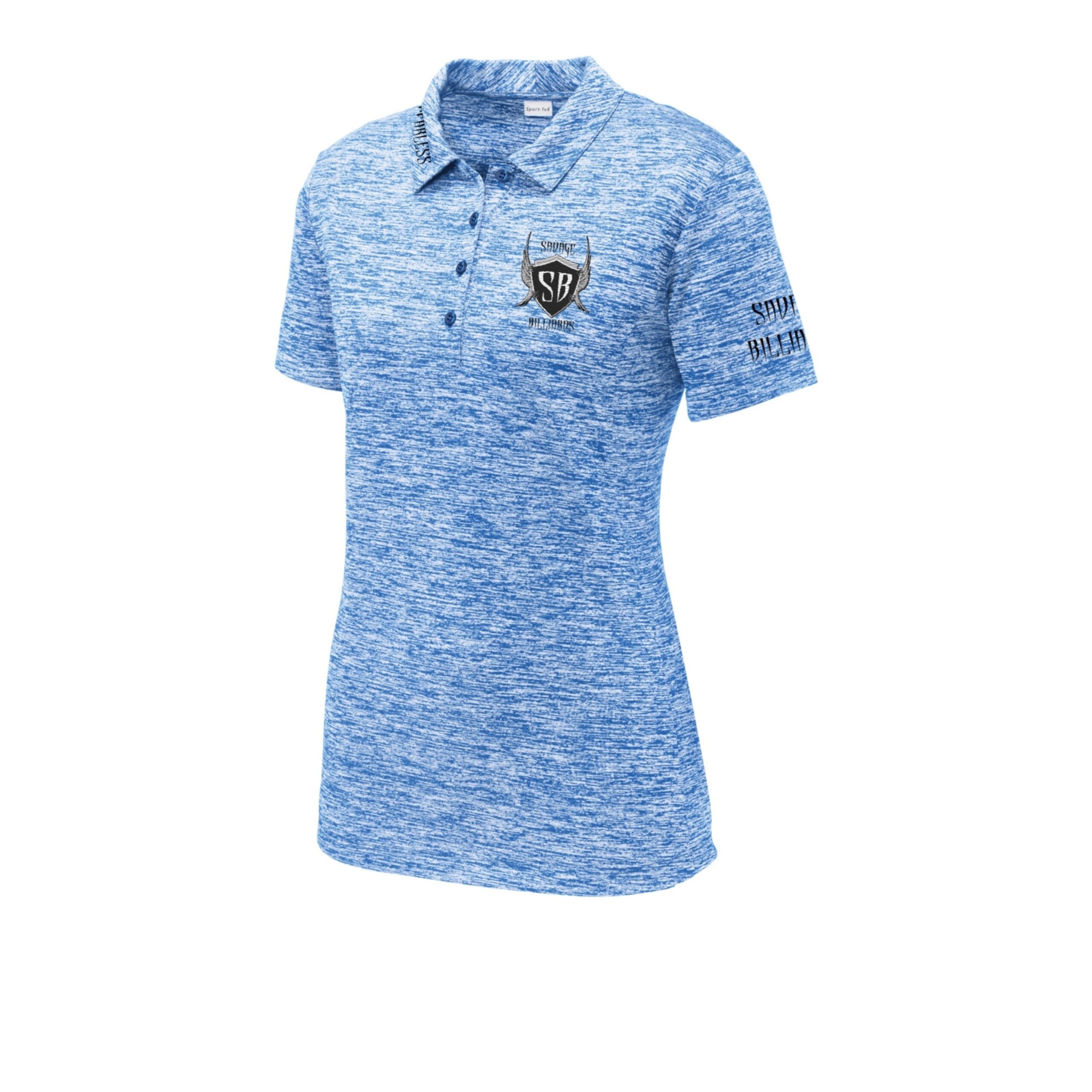 Women's Electric Embroidered Polo